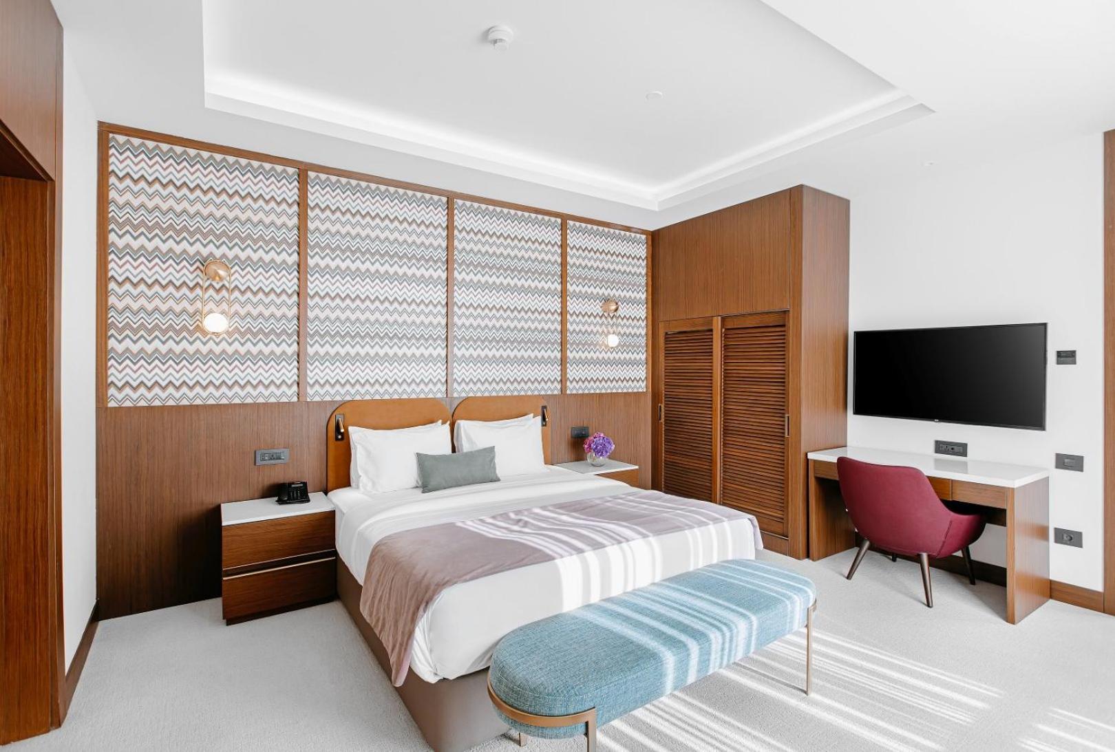Qafqaz Riverside Hotel Gabala Exterior photo Deluxe Room